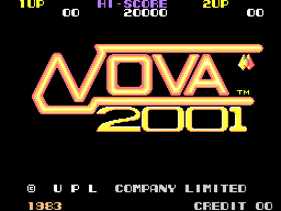 Nova 2001 (Japan) Title Screen